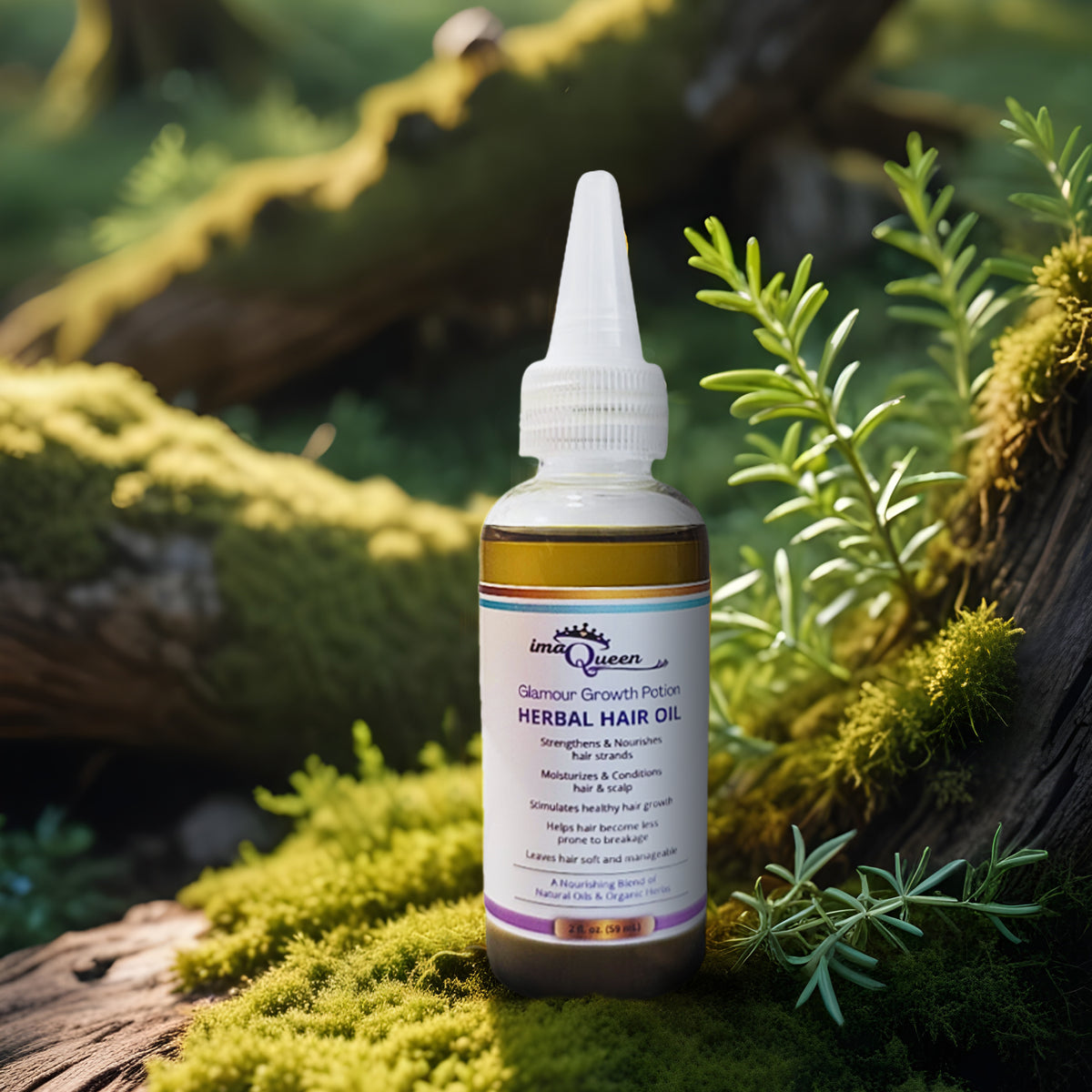 Glamour Growth Potion | Herbal Hair Oil