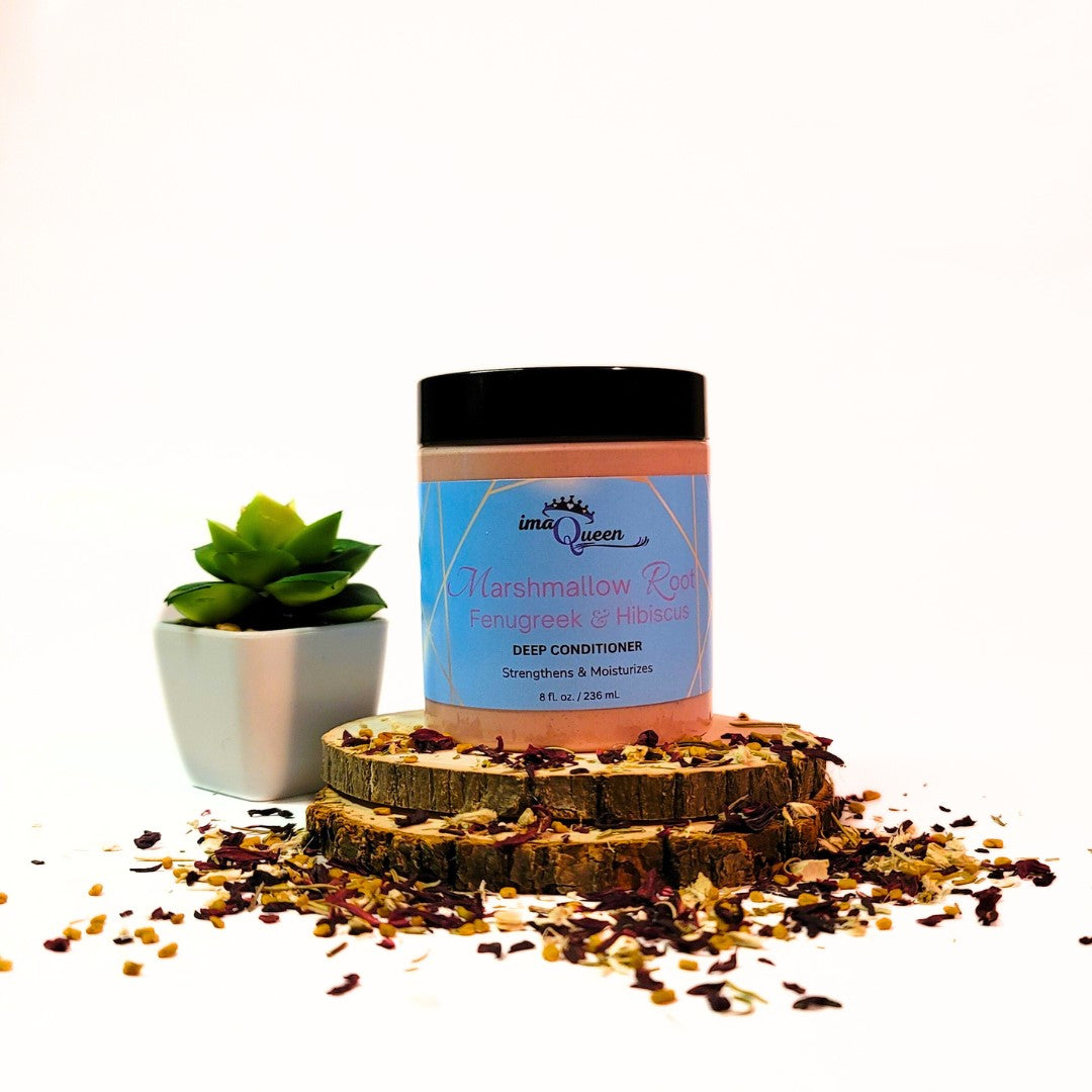 Marshmallow Root, Fenugreek & Hibiscus Deep Conditioner imaQueen